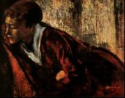 Edgar Degas Melancholy Sweden oil painting artist